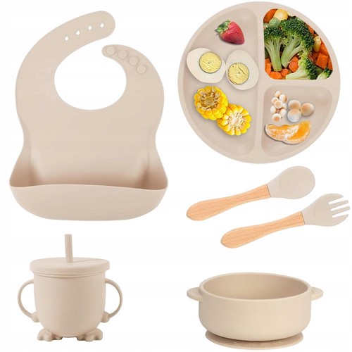 Silikon baby geschirrset mit - silikon,