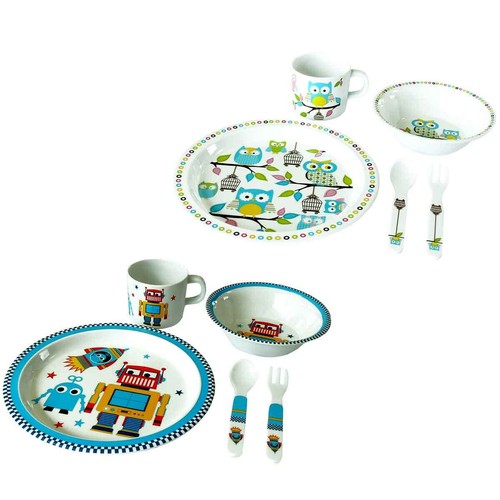 Kinder geschirr besteck set 5 - geschirr,