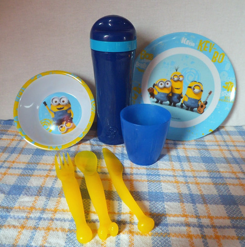 7-tlg.Disney-Minions-Geschirr-