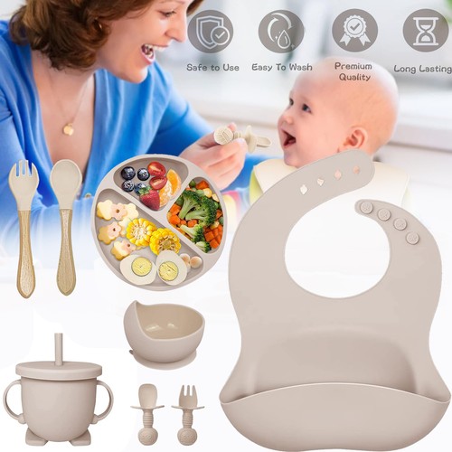 Kindergeschirr silikon baby - kindergeschirr,
