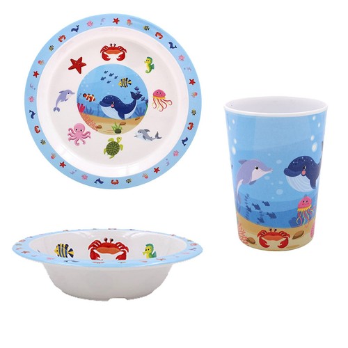 Sea life kinder geschirr - sea,