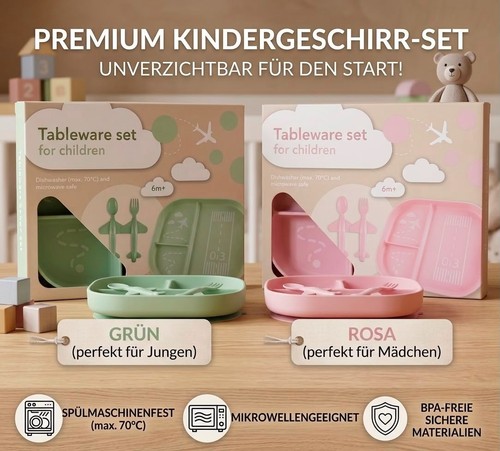 Kindergeschirr set baby - kindergeschirr,