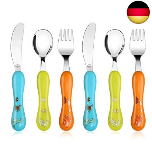 Kinderbesteck teilig - kinderbesteck,, 6-teilig