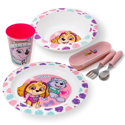 Kindergeschirr set paw - paw, patrol