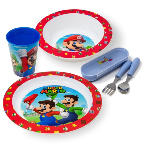 Kindergeschirr set super mario - super,