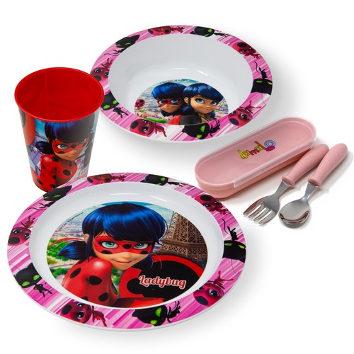 Kindergeschirr set miraculous - set,